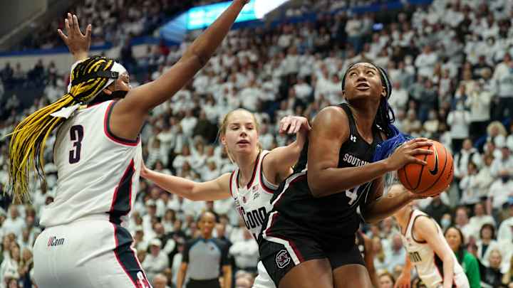 Indiana, UConn Climb Women’s Top 25 Poll as South Carolina Keeps Stranglehold of No. 1