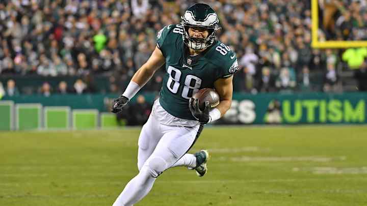 Dallas Goedert Super Bowl LVII Prop Bets