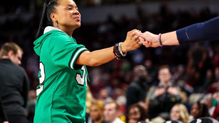 Dawn Staley Discusses Win Over UConn Dawn Staley Discusses Win Over UConn