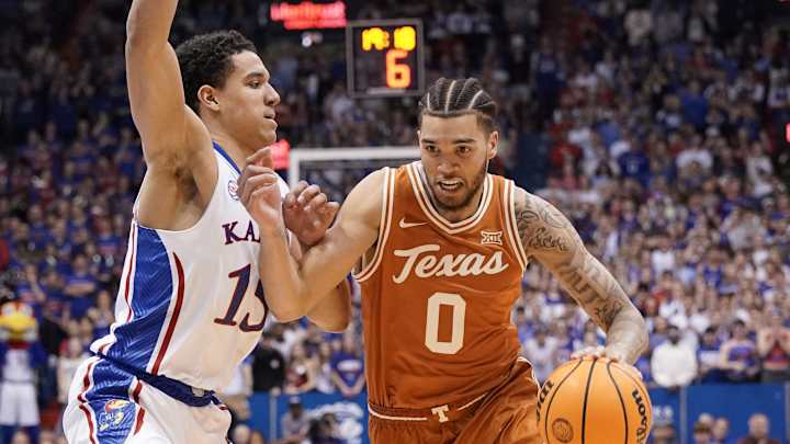 No. 5 Longhorns Out of Comeback Magic, Succumb to No. 9 Kansas on Road No. 5 Longhorns Out of Comeback Magic, Succumb to No. 9 Kansas on Road