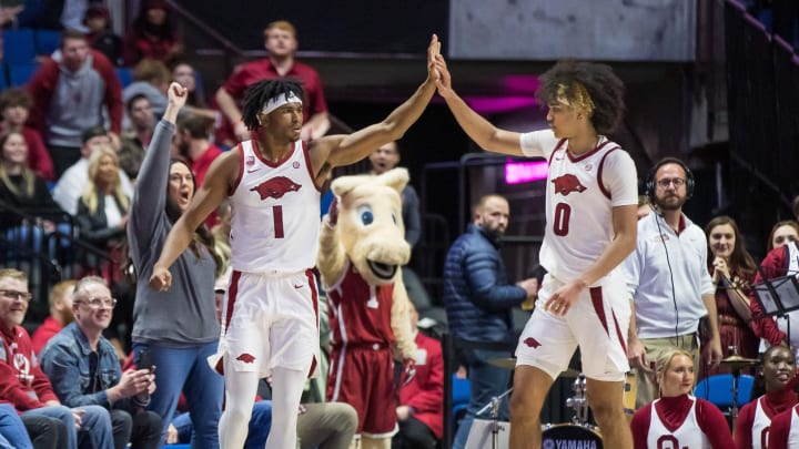 Outstanding Guard Play Keeping Arkansas Afloat Heading into First of Two Matchups Against Kentucky
