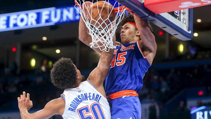 Knicks' Jericho Sims Will Partake in Slam Dunk Contest