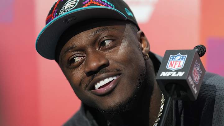 Ex-Ole Miss Receiver AJ Brown has Highest Over/Under Props for Super Bowl LVII