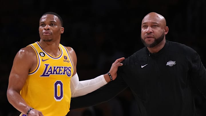 Lakers’ Russell Westbrook, Darvin Ham Involved in ‘Heated Exchange,’ per Report