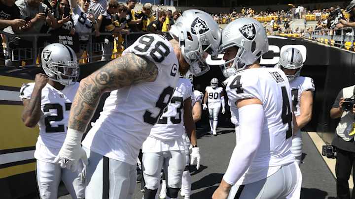 Raiders' DE Crosby on Becoming Leader with Carr's Exit Raiders' DE Crosby on Becoming Leader with Carr's Exit
