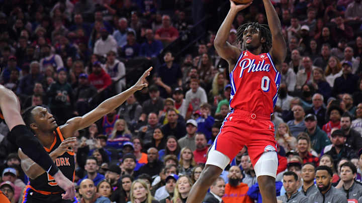 Embiid, Harden Praise Tyrese Maxey After Sixers Win vs. Knicks