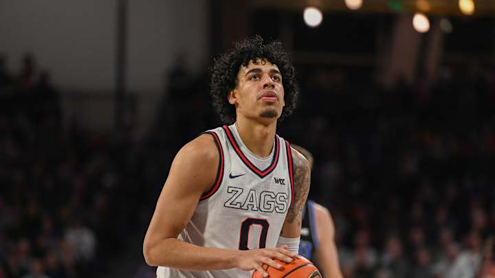 Gonzaga's Julian Strawther named finalist for Julius Erving Award