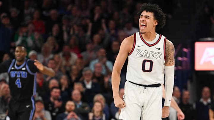 Julian Strawther delivers down the stretch, Gonzaga defeats BYU in final WCC matchup in Spokane: 3 takeaways