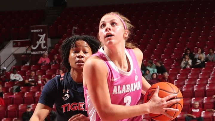 Alabama Women's Basketball Wins Season Series Against Auburn