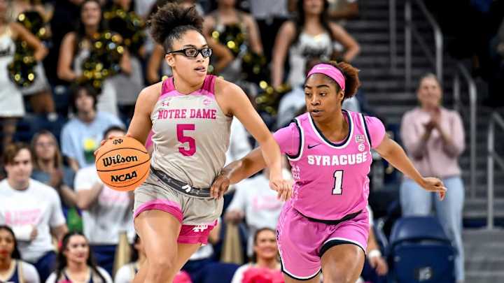 Notre Dame Women's Basketball Rides Rollercoaster To Win Over Syracuse Notre Dame Women's Basketball Rides Rollercoaster To Win Over Syracuse