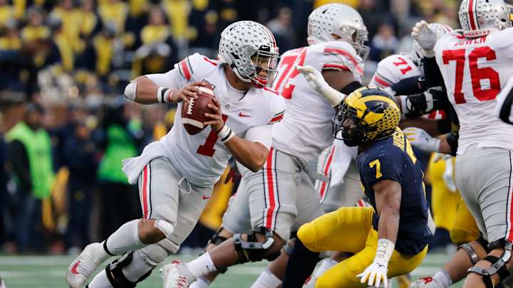 WATCH: Ohio State Alum Justin Fields Talks 'Hated' Rivalry vs. Michigan