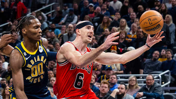 Injury report for Wednesday's game vs. the Indiana Pacers: DeMar DeRozan, Derrick Jones Jr. are out, Alex Caruso is questionable to play