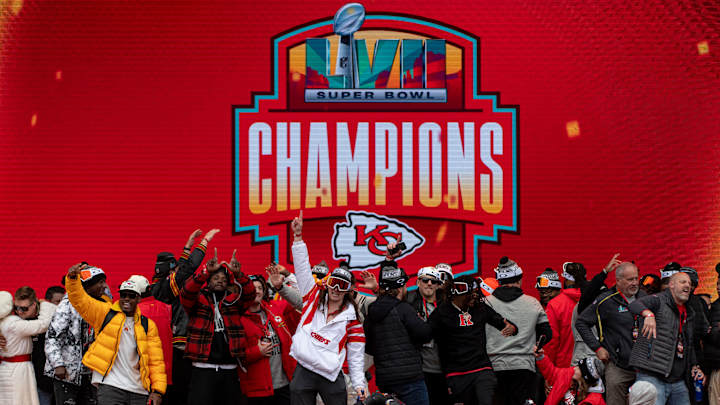 Best Moments From Chiefs’ Super Bowl LVII Parade