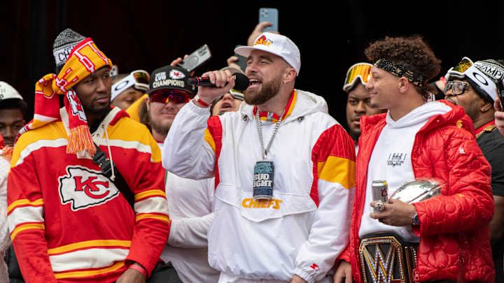 Watch Highlights of Travis Kelce Hosting 'Saturday Night Live'
