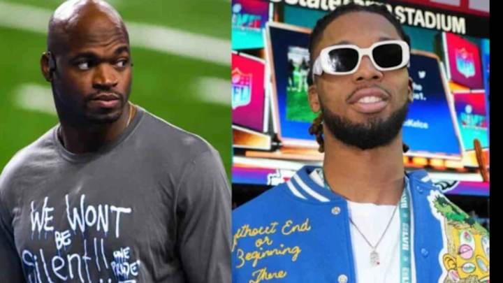 ‘Jesus Jacket’? Adrian Peterson Meets Bills’ Damar Hamlin about Super Bowl ‘Blasphemy’ ‘Jesus Jacket’? Adrian Peterson Meets Bills’ Damar Hamlin about Super Bowl ‘Blasphemy’