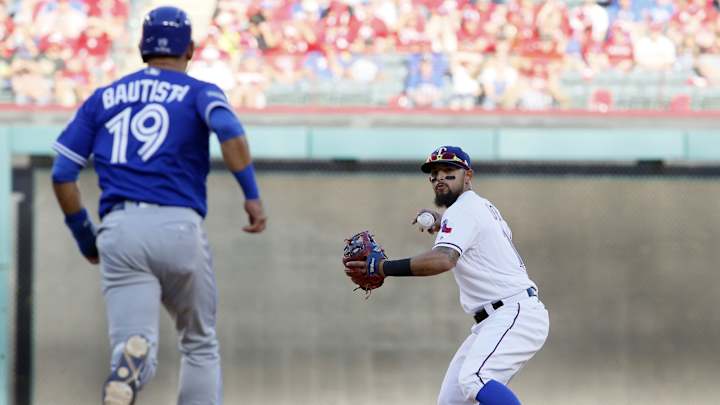 WATCH: Rangers' Rougned Odor Punches Blue Jays' Jose Bautista in the Face WATCH: Rangers' Rougned Odor Punches Blue Jays' Jose Bautista in the Face