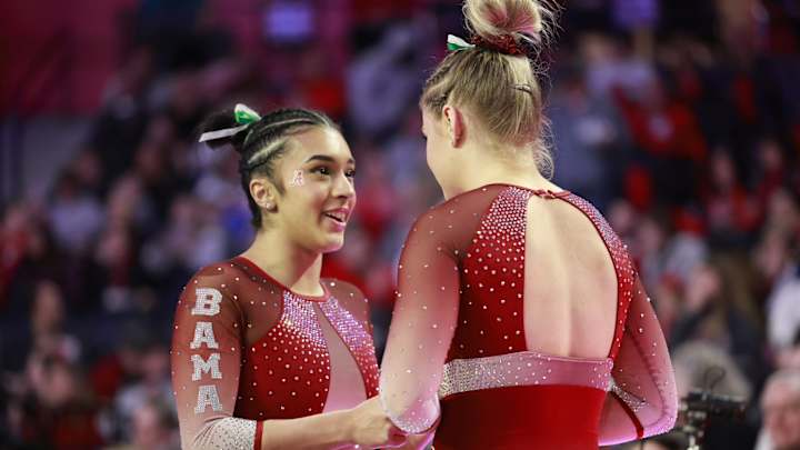 Luisa Blanco the Hero Again in Alabama Gymnastics' Road Win over Georgia Luisa Blanco the Hero Again in Alabama Gymnastics' Road Win over Georgia