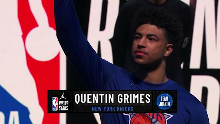 NBA Rising Stars Challenge: Knicks' Quentin Grimes, Team Joakim Prevail, Move to Final