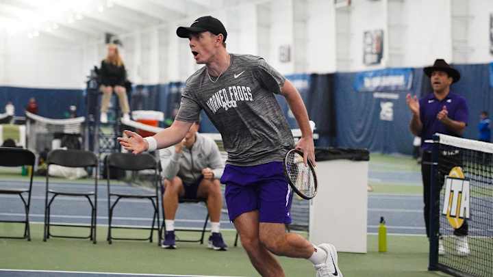 Men’s Tennis: TCU Beats Baylor In First Round Of Indoor Nationals