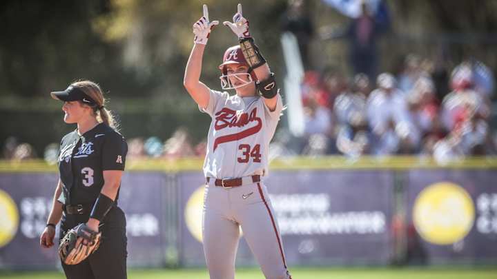 Alabama Softball Walks Off UCF in Extras