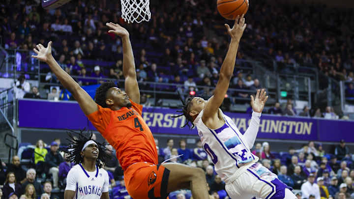 Huskies Grind Out Inartistic Win Over OSU, Sweep Oregon Schools Huskies Grind Out Inartistic Win Over OSU, Sweep Oregon Schools