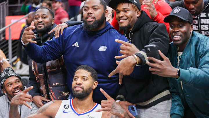 Paul George Makes Surprise Appearance at Epic Dunk Contest