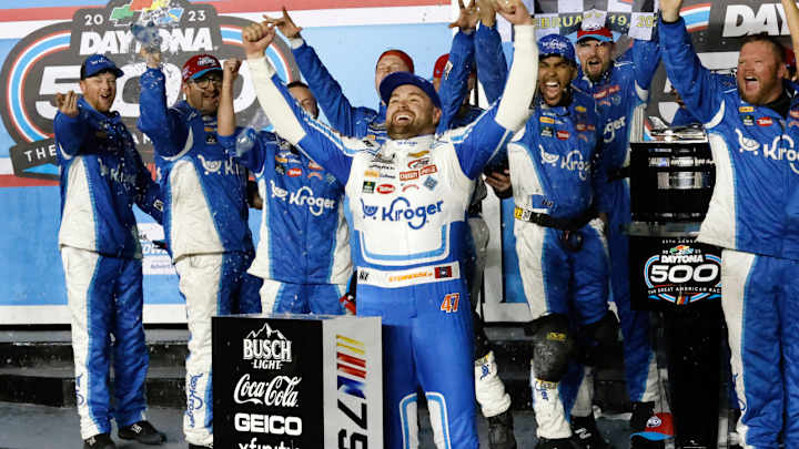 Ricky Stenhouse Jr. Wins Longest-Ever Daytona 500 in Double Overtime
