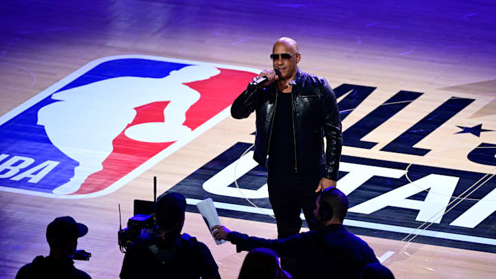Vin Diesel Kicked Off The NBA All-Star Game With a Weird Speech and Fans Were Rightfully Confused