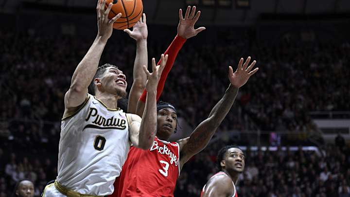 PHOTO GALLERY: Purdue Basketball Thrashes Ohio State at Mackey Arena