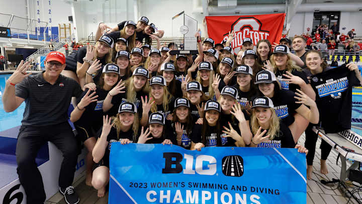 Ohio State Women's Swim and Dive Wins Fourth Consecutive Big Ten Championship