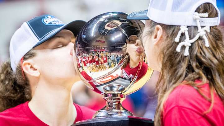 Indiana Women's Basketball: B1G Celebration for First Regular Season Title in 40 Years Indiana Women's Basketball: B1G Celebration for First Regular Season Title in 40 Years
