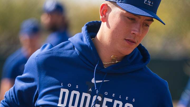 Dodgers Top Rookie Pitcher Miller Talks About the Grind of Spring, One Change from Winter