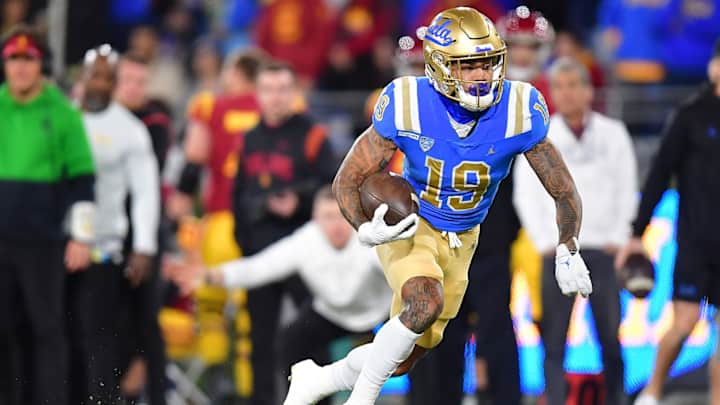 Raiders NFL Draft Prospect: WR Kazmeir Allen, UCLA Raiders NFL Draft Prospect: WR Kazmeir Allen, UCLA