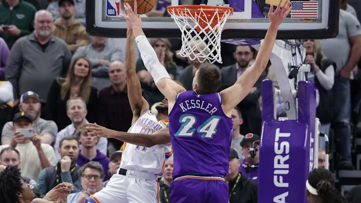 WATCH: A Walker Kessler back to back bucket and block forces overtime for the Jazz