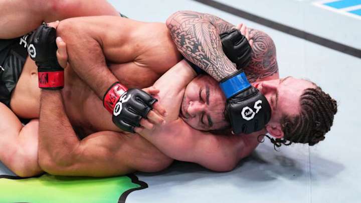 Brendan Allen Capitalizes on Short Notice With Submission Win at UFC Fight Night