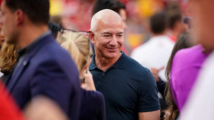 Jeff Bezos Not Allowed to Place Bid on Commanders, per Reports
