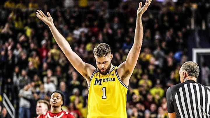 Michigan's Hunter Dickinson Enters Transfer Portal