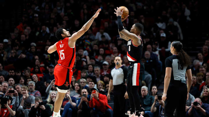 Damian Lillard’s 71 Points Propel Trail Blazers Past Rockets