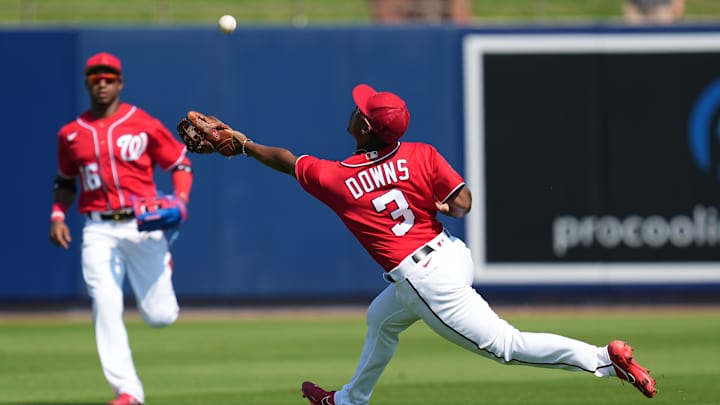 Ex-Red Sox Top Prospect Makes Insane Circus Catch In Spring Training Start For Nationals Ex-Red Sox Top Prospect Makes Insane Circus Catch In Spring Training Start For Nationals