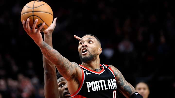 Blazers’ Damian Lillard Reacts to Drug Test After 71-Point Game
