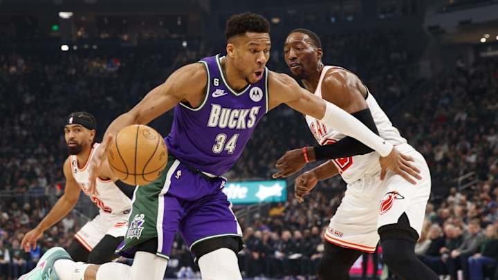 Miami Heat Center Bam Adebayo Acknowledges Giannis Antetokounmpo’s Greatness Miami Heat Center Bam Adebayo Acknowledges Giannis Antetokounmpo’s Greatness