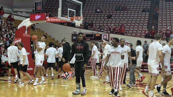 Indiana Forward Jordan Geronimo Will Not Play Against Iowa