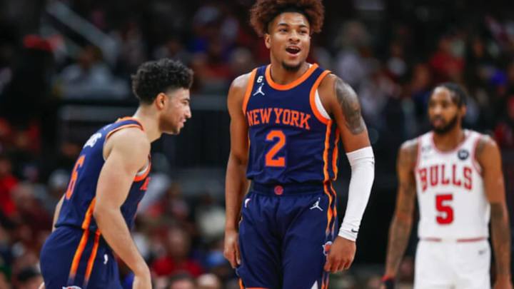 McBride-al Shower! Knicks' Bench Pounds Portland