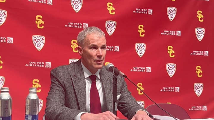 What Andy Enfield said following USC men's basketball's 87-81 loss to No. 8 Arizona What Andy Enfield said following USC men's basketball's 87-81 loss to No. 8 Arizona
