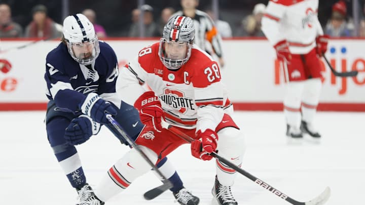 Ohio State Men's Hockey Hosts Penn State in Big Ten Quarterfinals
