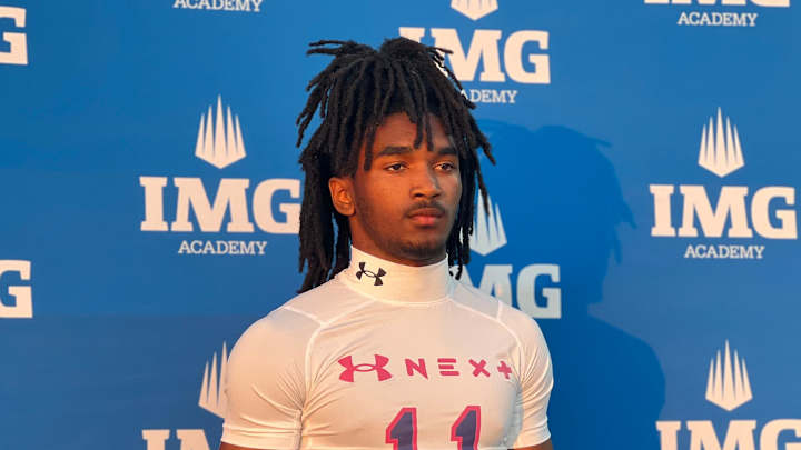Speedy IMG Receiver Jerrae Hawkins Planning Miami Visit