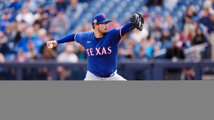 Dane Dunning Improves in First Rangers Spring Start