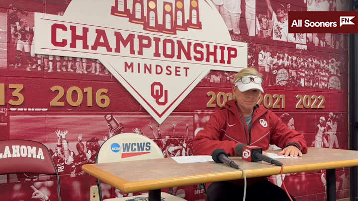 WATCH: Oklahoma Softball's Postgame Press Conference Versus Illinois-Chicago