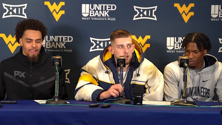 WATCH: Erik Stevenson, Kedrian Johnson and Emmitt Matthews Jr. K-State Postgame