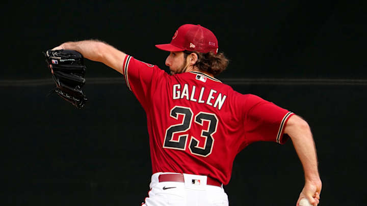 Zac Gallen Labors In First Cactus League Start Zac Gallen Labors In First Cactus League Start